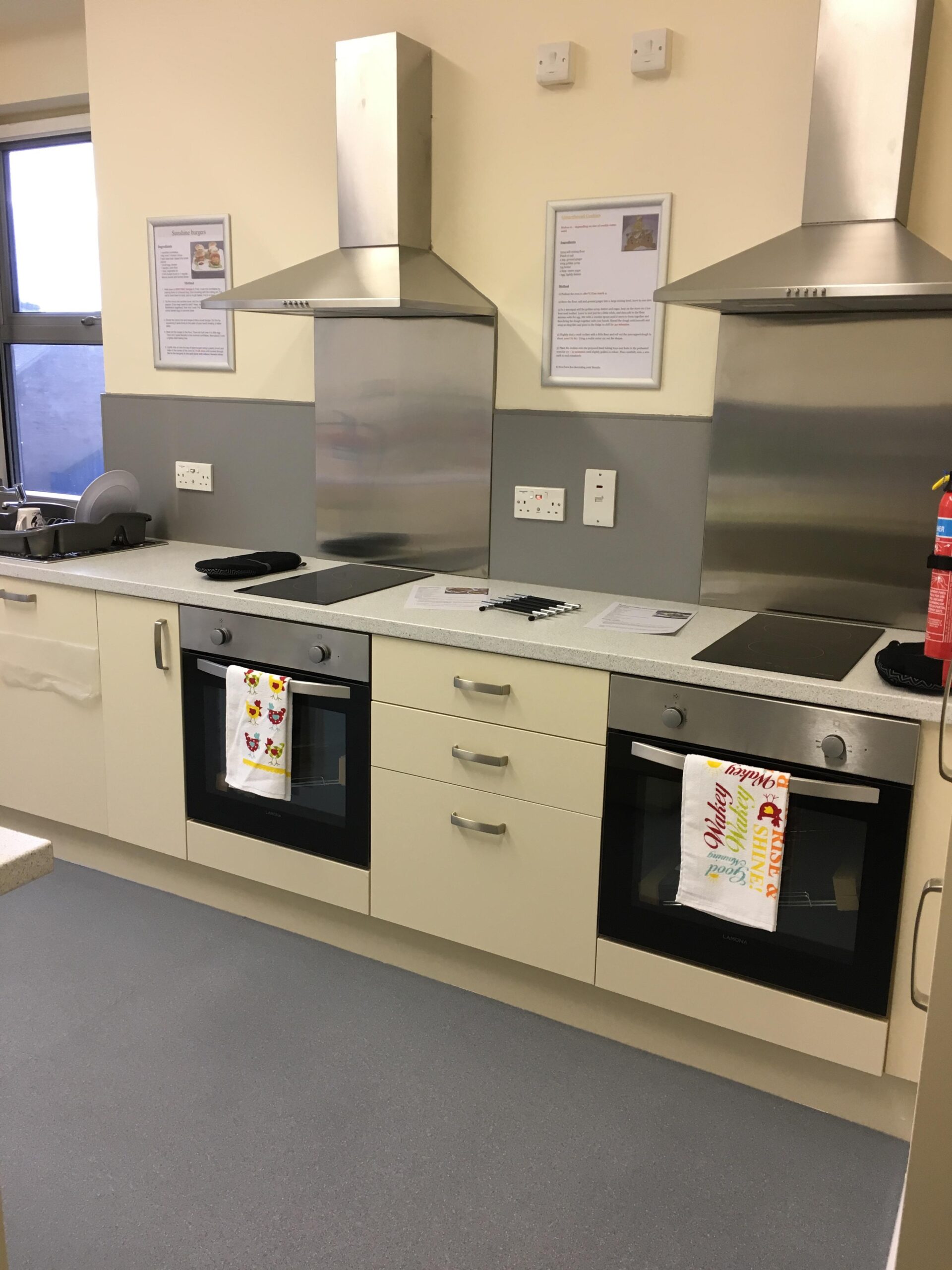 Kitchen for basic cooking skills